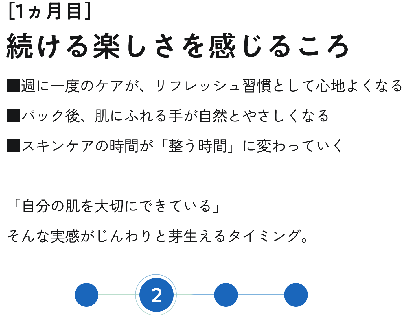 1か月目